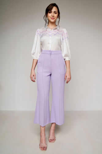 Lilac Solid Flared Bottom, Lilac, image 2